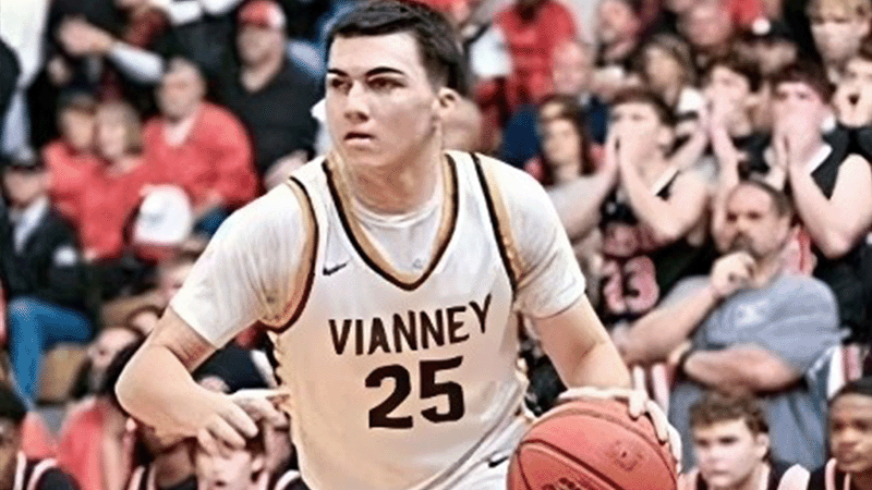 High school student athlete spotlight: Meet Chase Duke, small forward for the Vianney Griffins